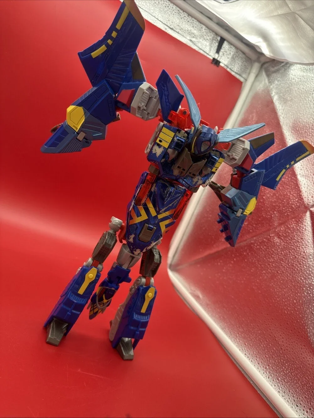 Transformers Beast Machines Ultra Jetstorm 2000 Hasbro Slight Use